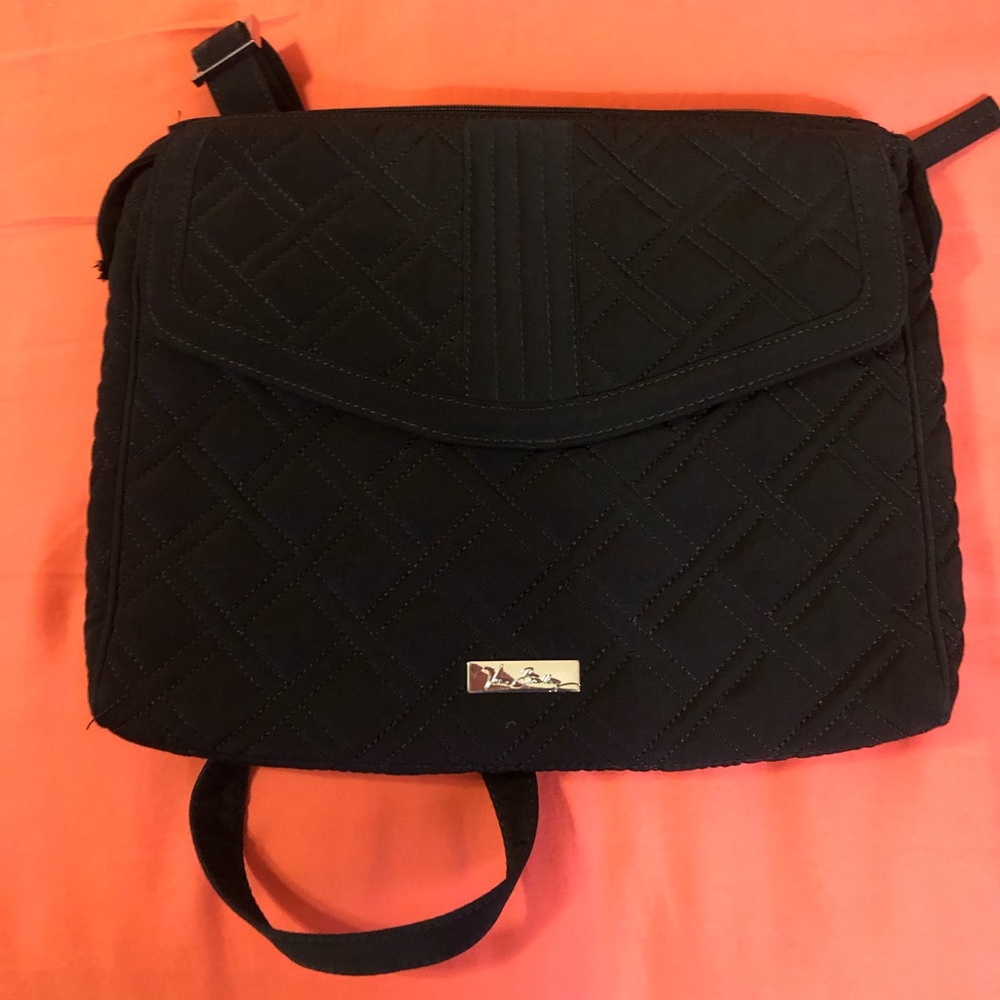 Black Quilted Vera Bradley Crossbody